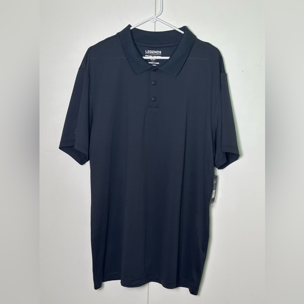 Legends Baldwin Polo Black - XXL